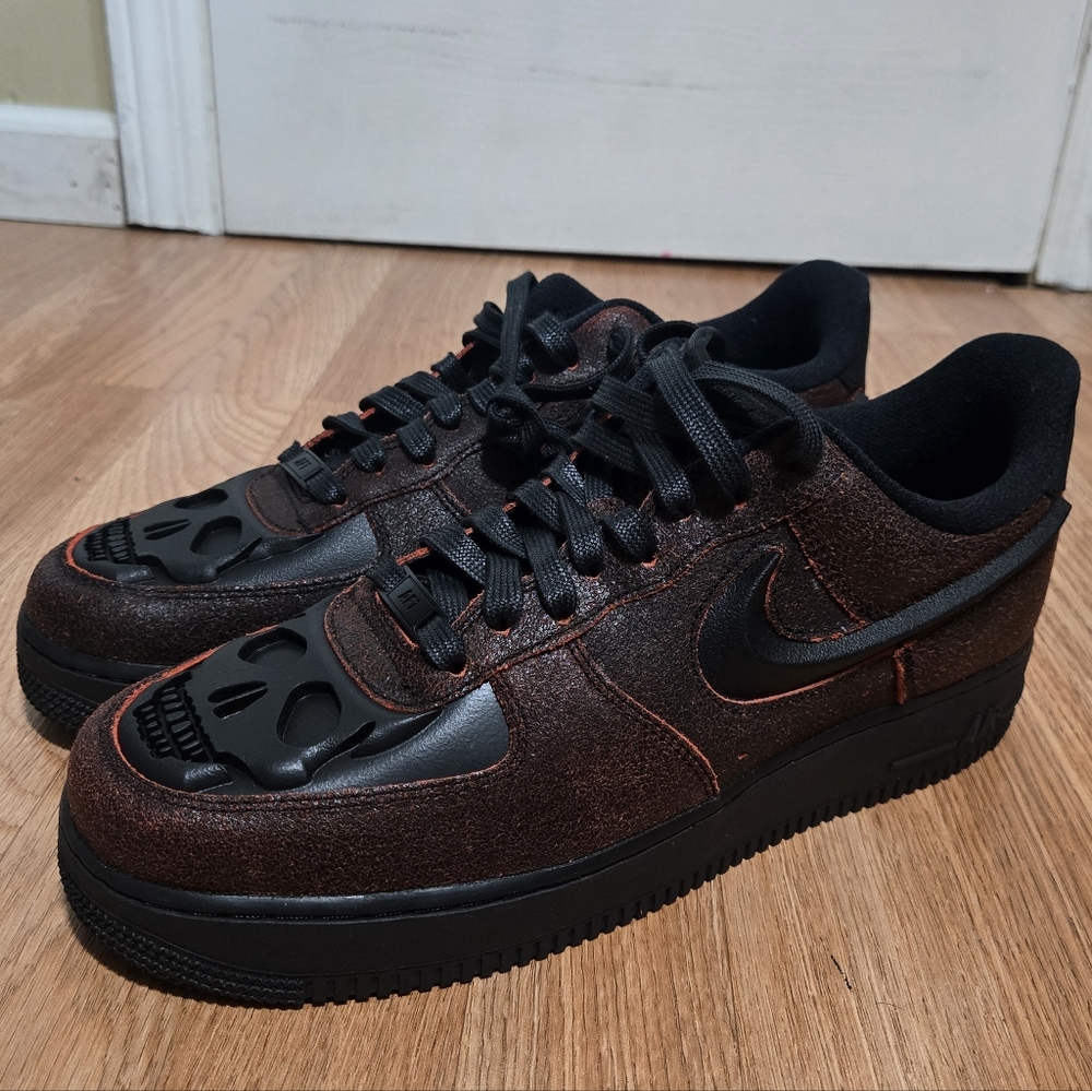 Nike AF1 'Halloween Skull' HV2016-001 Men's Size 10